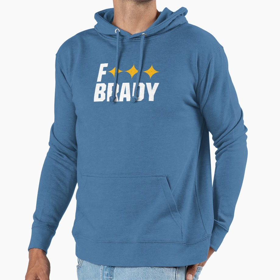 F Brady Hoodie - Unique Graphic Unisex - T-Shirt, Sweatshirt, Hoodie