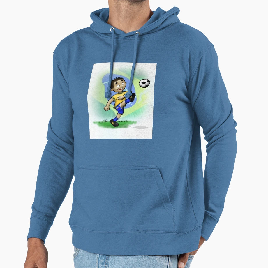 Brasil Football Team Hoodie - Trendy Graphic for Adults - T-Shirt, Sweatshirt, Hoodie
