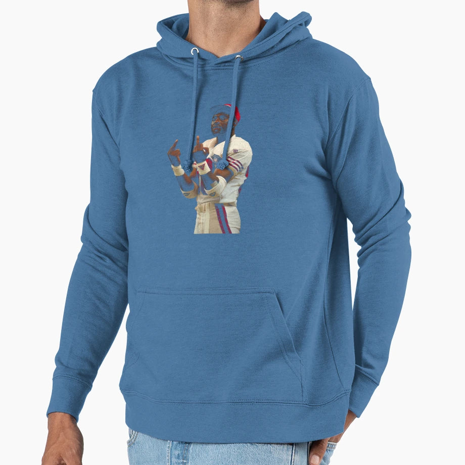 Memem Middle Finger Jerry Rice White Hoodie - Casual Everyday Wear Unisex - T-Shirt, Sweatshirt, Hoodie