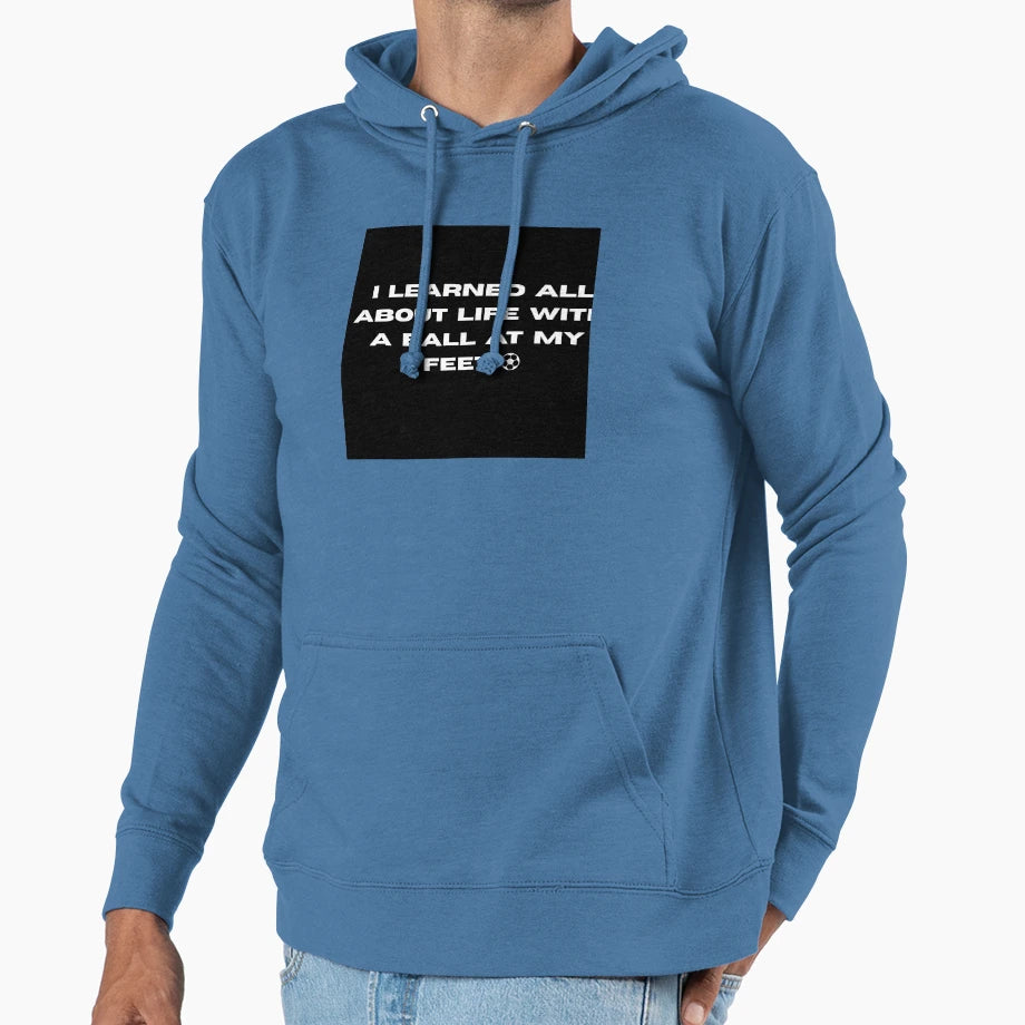 Copy Relevant Football Improvement Hoodie - Aesthetic Graphic for Adults - T-Shirt, Sweatshirt, Hoodie