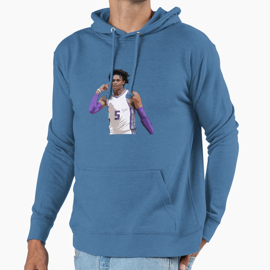 Deaaron Fox Hoodie - Novelty Apparel for Adults - T-Shirt, Sweatshirt, Hoodie