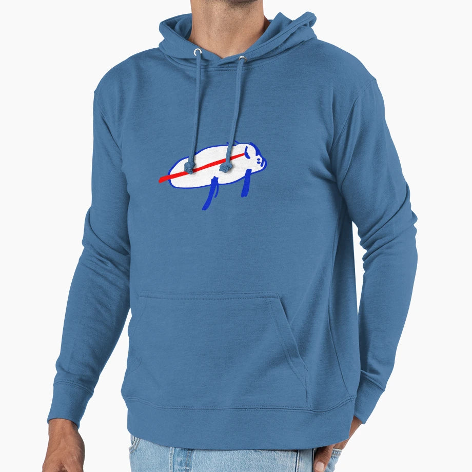 JA Potato Buffalo Drawing Hoodie - Aesthetic Graphic Unisex - T-Shirt, Sweatshirt, Hoodie