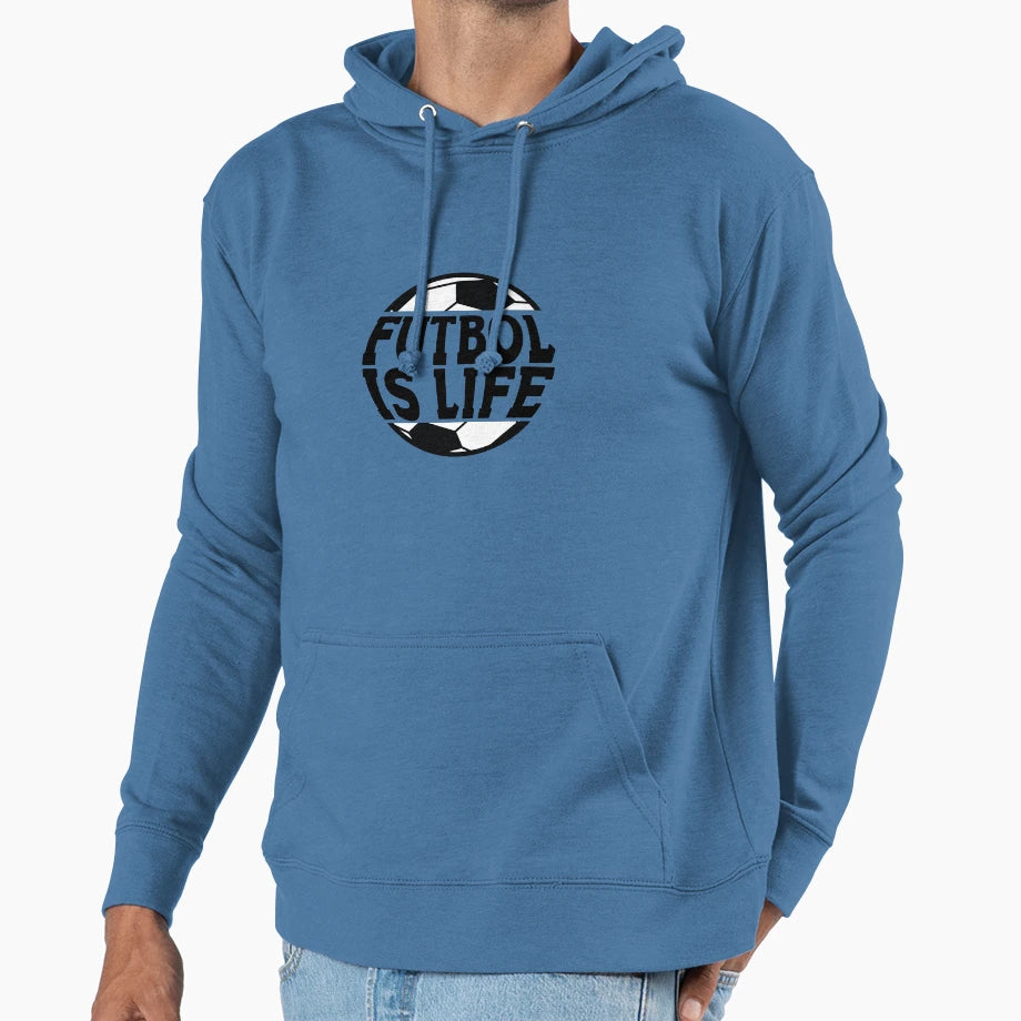 F Tbol Is Life Soccer Ball Lover Hoodie - Streetwear Style for Adults - T-Shirt, Sweatshirt, Hoodie