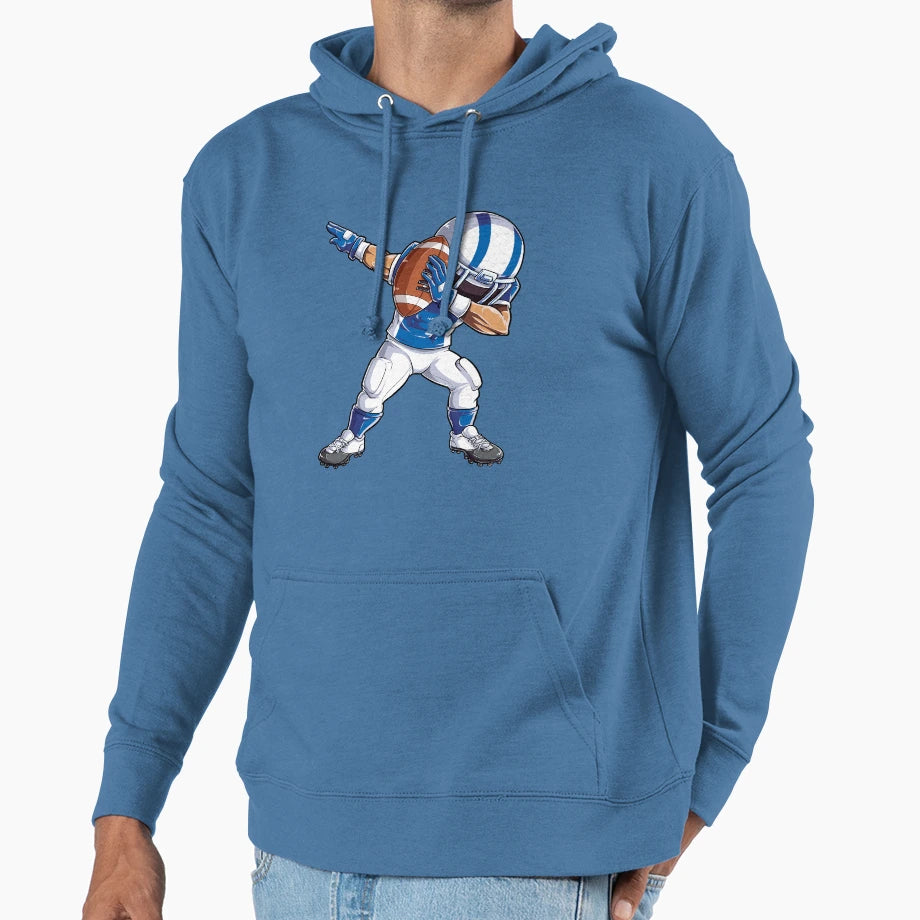 Dabbing Football Player Sports Lover T-Shirt - Streetwear Style Men Women - T-Shirt, Sweatshirt, Hoodie
