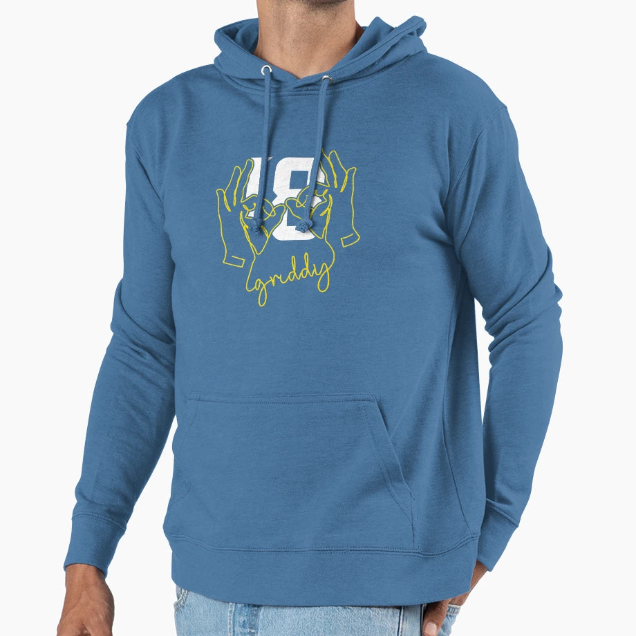 JJ Griddy Hoodie - Unique Graphic Unisex - T-Shirt, Sweatshirt, Hoodie