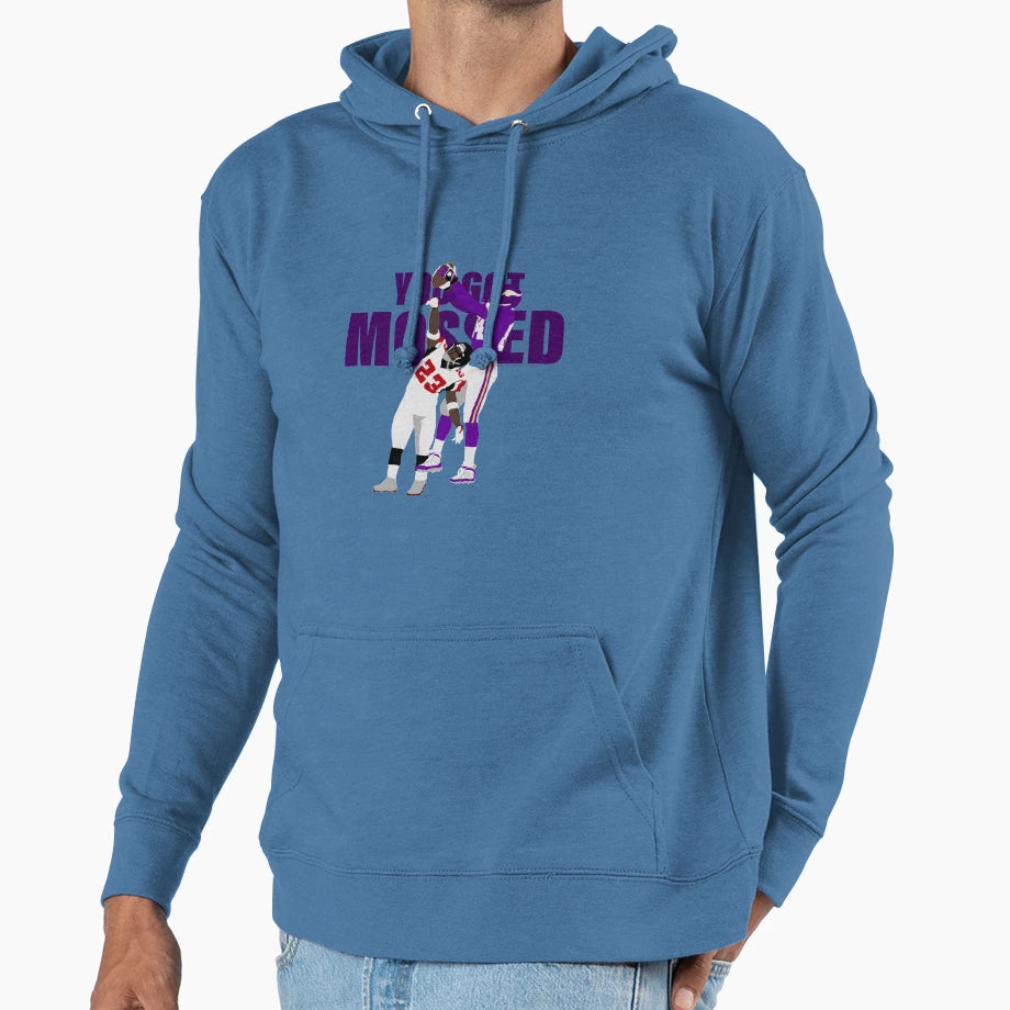You Got Mossed Hoodie - Aesthetic Graphic Unisex - T-Shirt, Sweatshirt, Hoodie