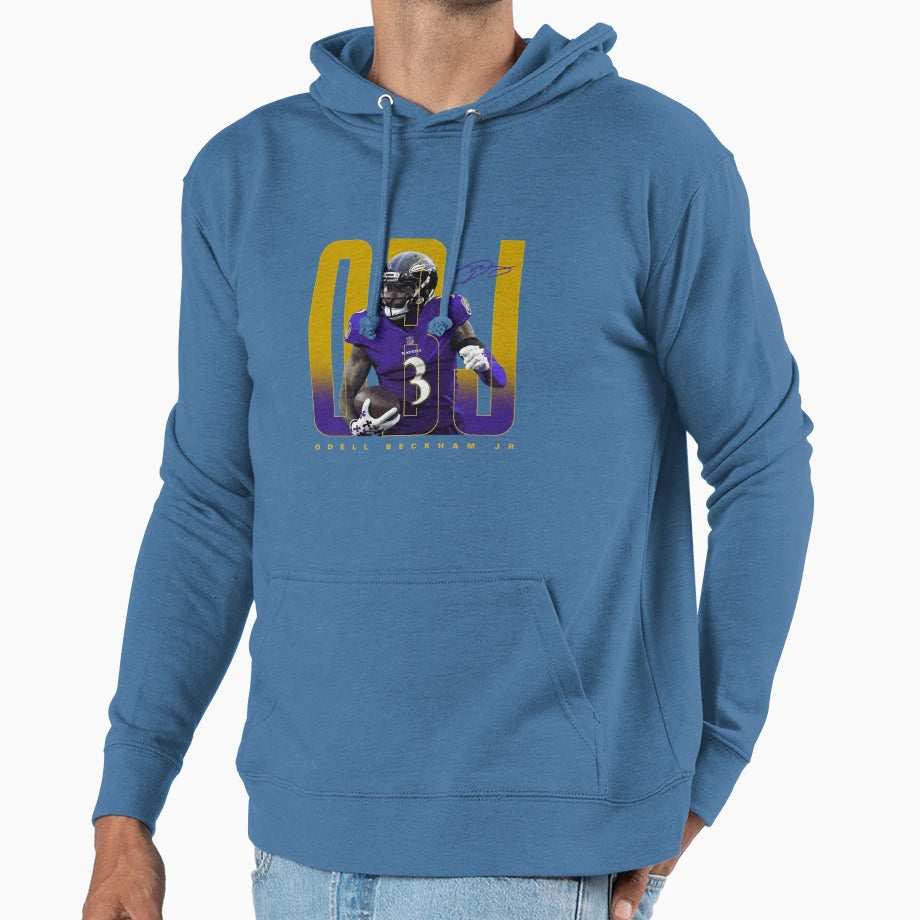 Odell Beckham Jr T-Shirt - Minimalist Print for Adults - T-Shirt, Sweatshirt, Hoodie