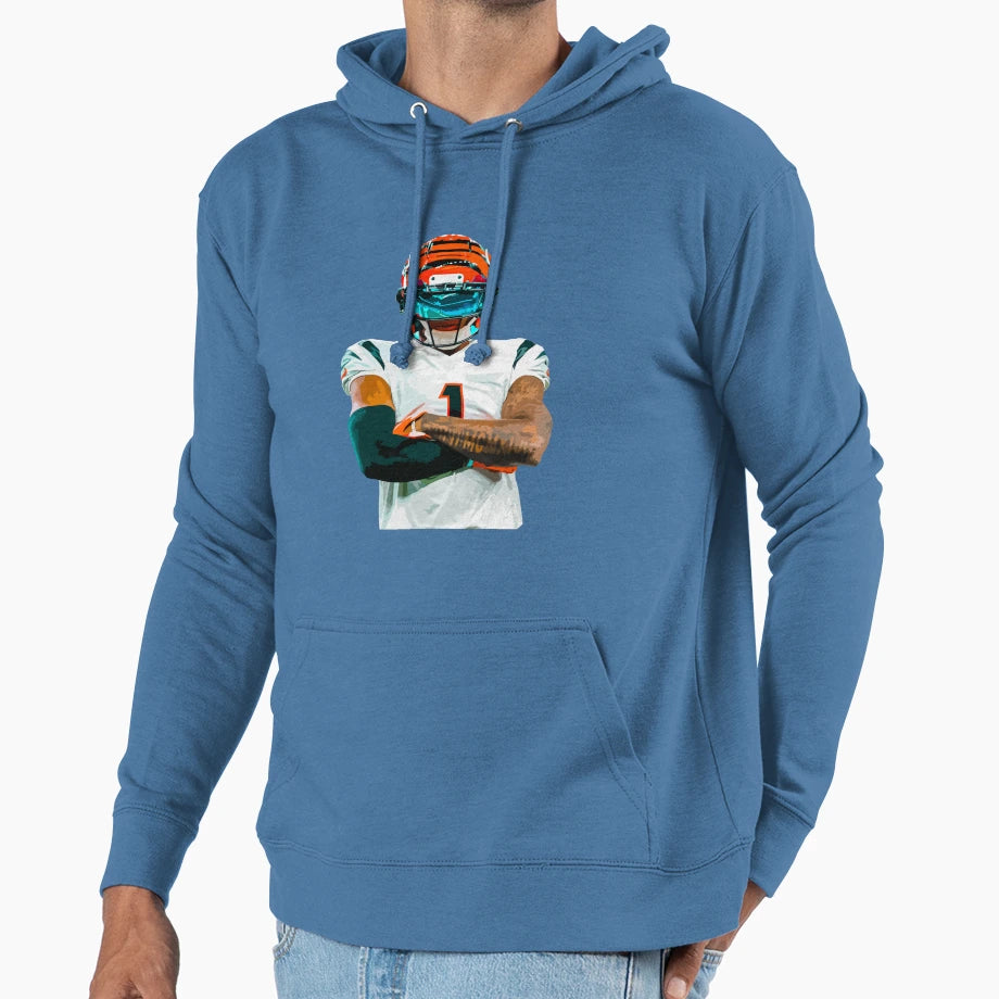 Ja Marr Chase Hoodie - Aesthetic Graphic Men Women - T-Shirt, Sweatshirt, Hoodie