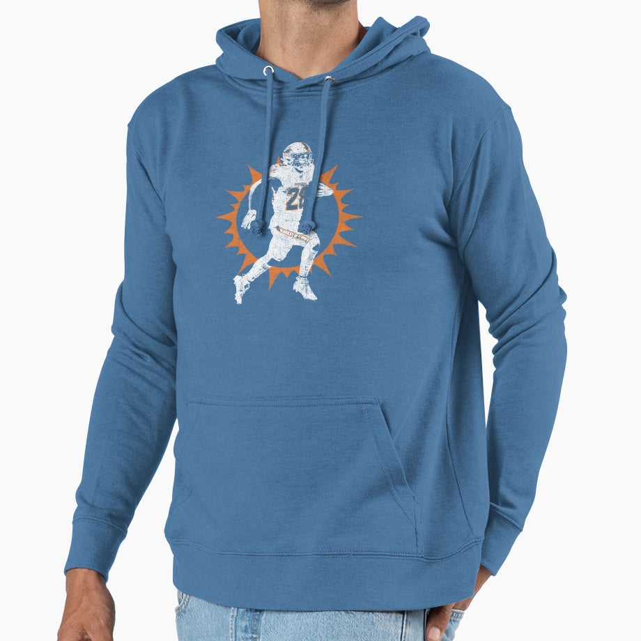 Devon Achane Hoodie - Aesthetic Graphic Unisex - T-Shirt, Sweatshirt, Hoodie