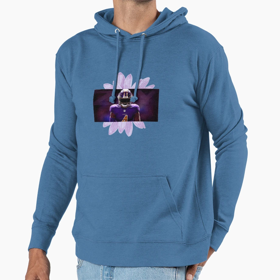 LJ Flowers Hoodie - Trendy Graphic Men Women - T-Shirt, Sweatshirt, Hoodie
