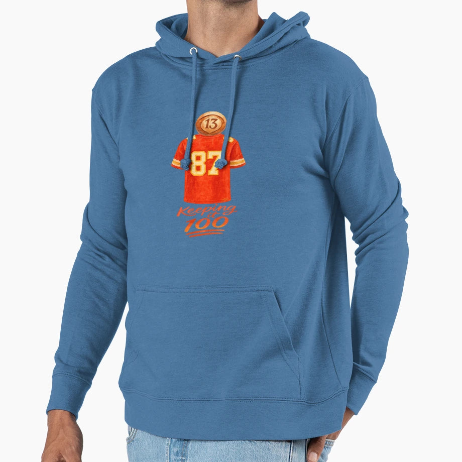 It Adds Up Keeping It 100 Hoodie - Unique Graphic Unisex - T-Shirt, Sweatshirt, Hoodie