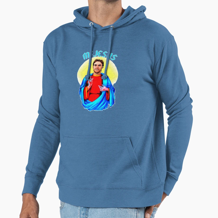 Mcjesus Hockey Hoodie - Novelty Apparel Unisex - T-Shirt, Sweatshirt, Hoodie