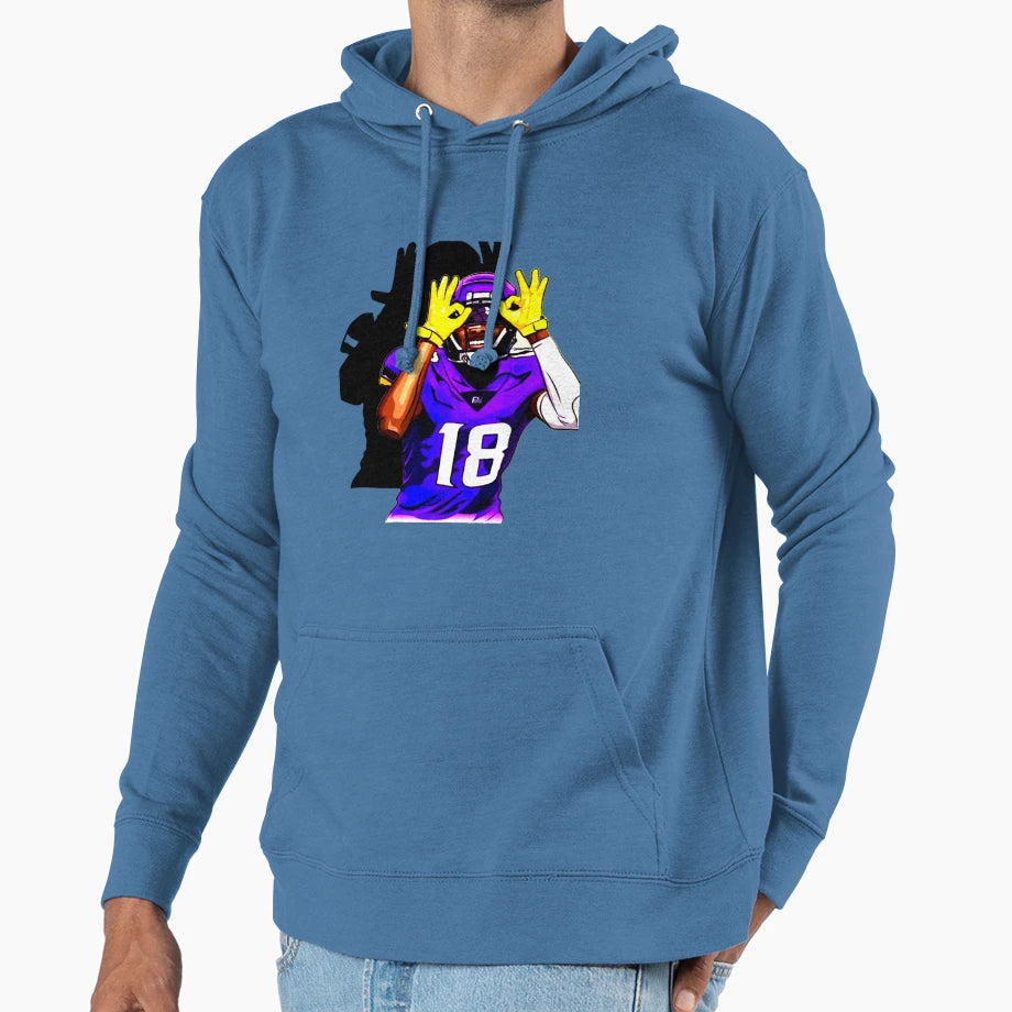Griddy Duo Jammer Chase And JJ Hoodie - Aesthetic Graphic Men Women - T-Shirt, Sweatshirt, Hoodie