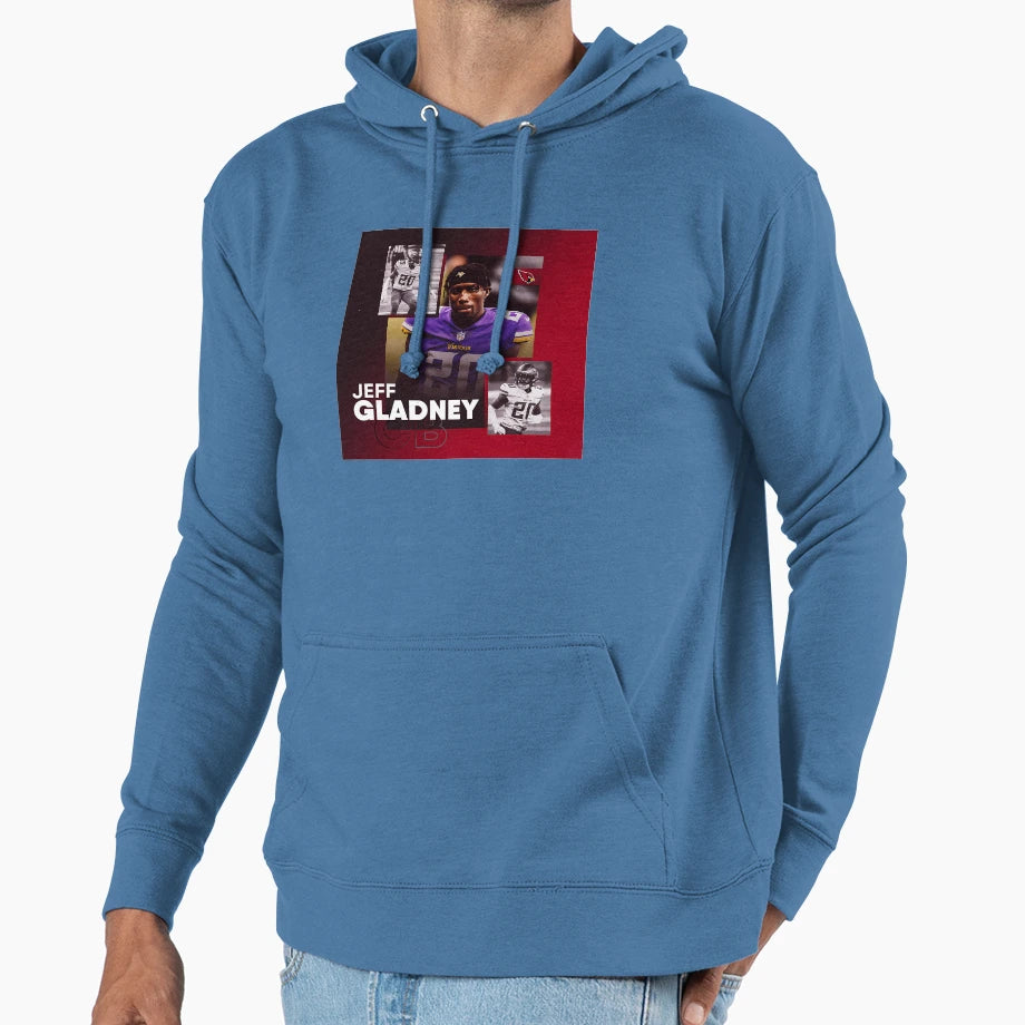 Jeff Gladney 1 Hoodie - Aesthetic Graphic for Adults - T-Shirt, Sweatshirt, Hoodie