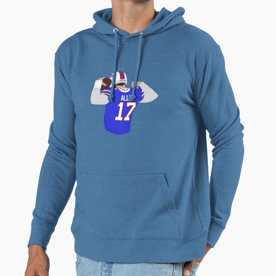 Josh Flex Funny Buffalo Bills Sports Hoodie - Novelty Apparel Men Women - T-Shirt, Sweatshirt, Hoodie