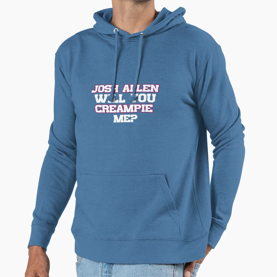 JA Will You Creampie Me Hoodie - Streetwear Style for Adults - T-Shirt, Sweatshirt, Hoodie