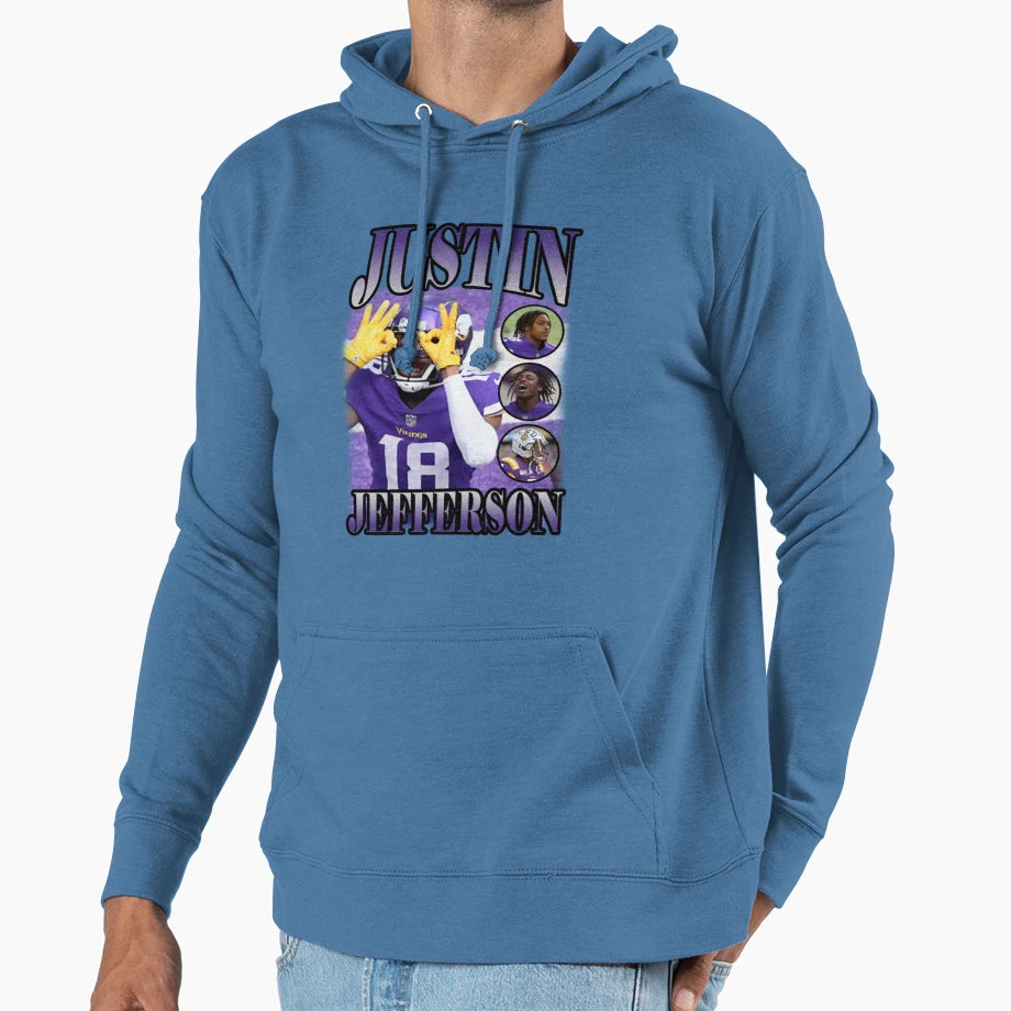 Bootleg Justin Hoodie - Fun Novelty Design Men Women - T-Shirt, Sweatshirt, Hoodie