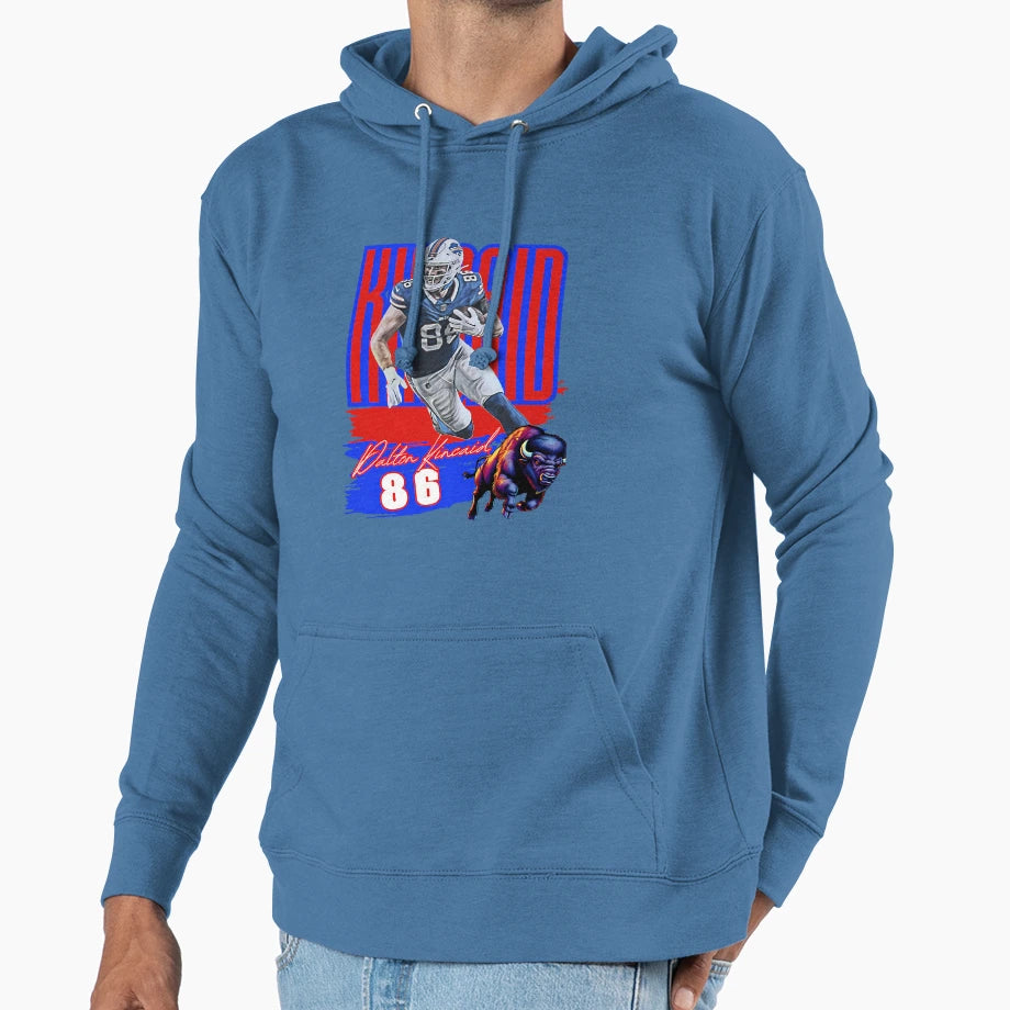 Dalton Kincaid Buffalo Bills Football Fan Hoodie - Streetwear Style Unisex - T-Shirt, Sweatshirt, Hoodie