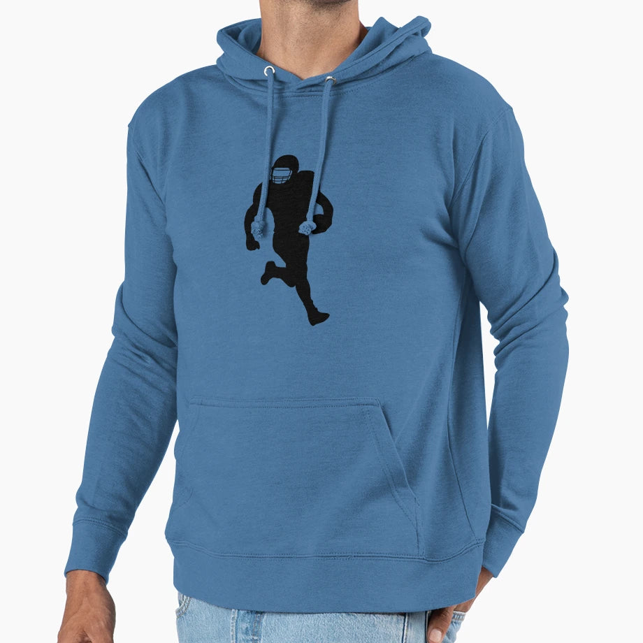 American Football Sport Footballer Gift T-Shirt - Graphic Print for Adults - T-Shirt, Sweatshirt, Hoodie