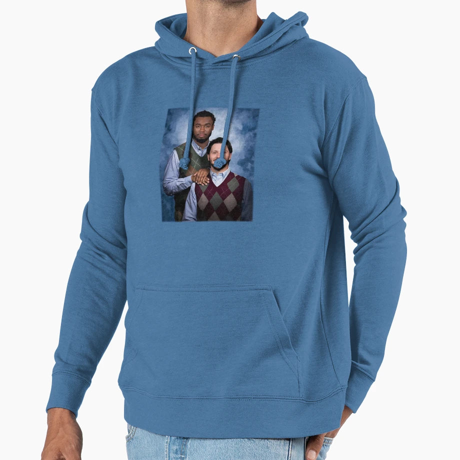 JA And James Cook Step Brothers Hoodie - Aesthetic Graphic for Adults - T-Shirt, Sweatshirt, Hoodie