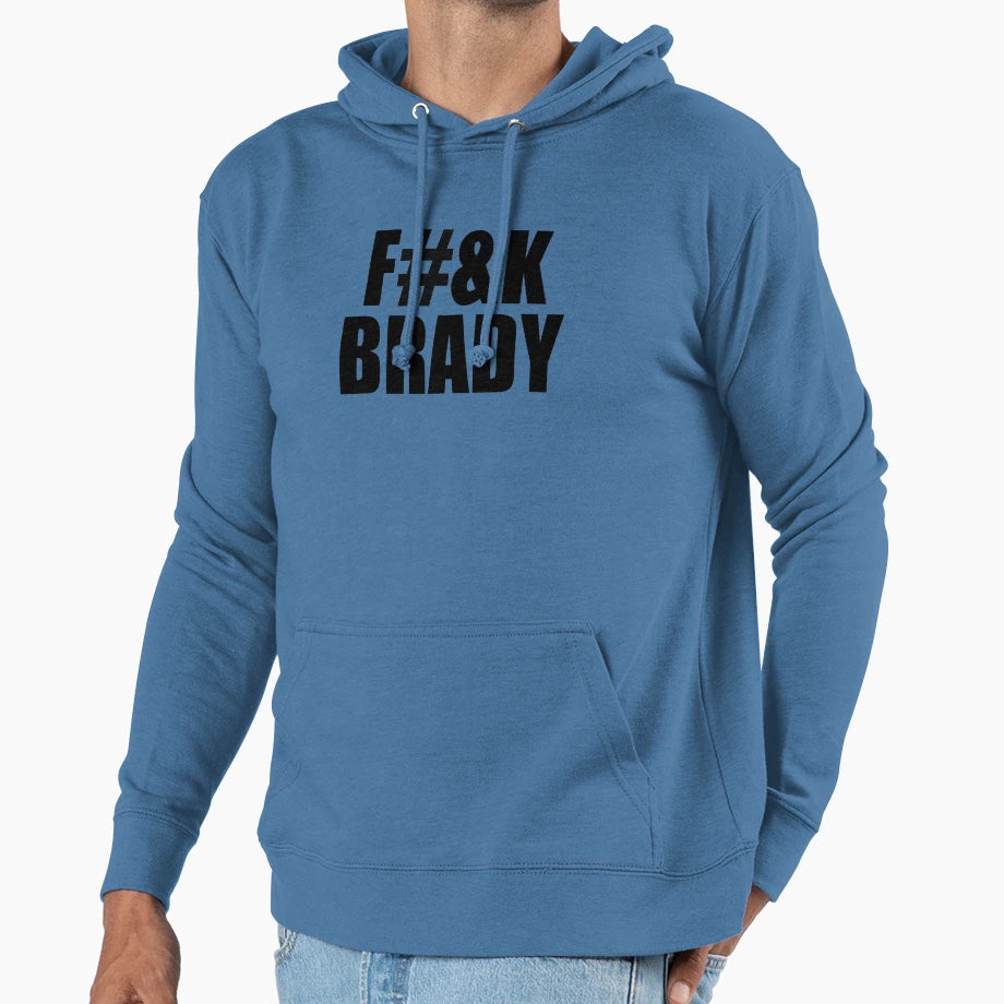 F K Brady Censored Hoodie - Unique Graphic Unisex - T-Shirt, Sweatshirt, Hoodie