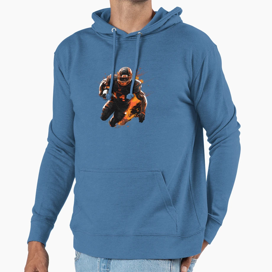 American Football Color Painting No 9 T-Shirt - Fun Novelty Design Unisex - T-Shirt, Sweatshirt, Hoodie