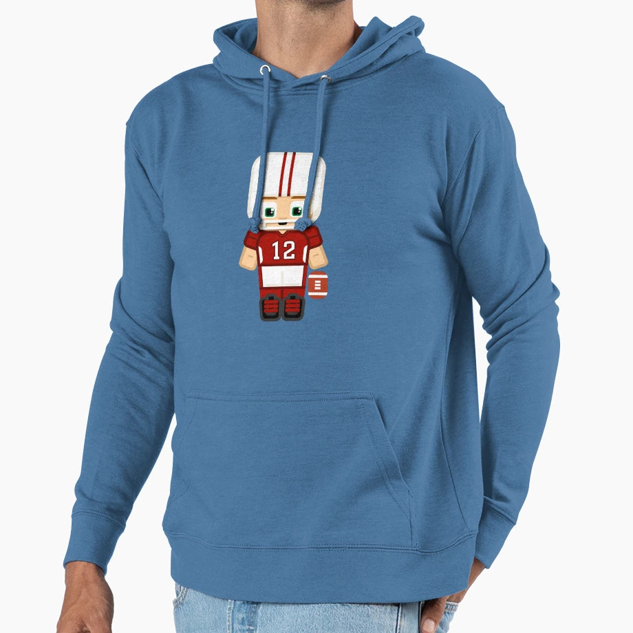 Super Sports Stars American Football Hoodie - Casual Everyday Wear Unisex - T-Shirt, Sweatshirt, Hoodie