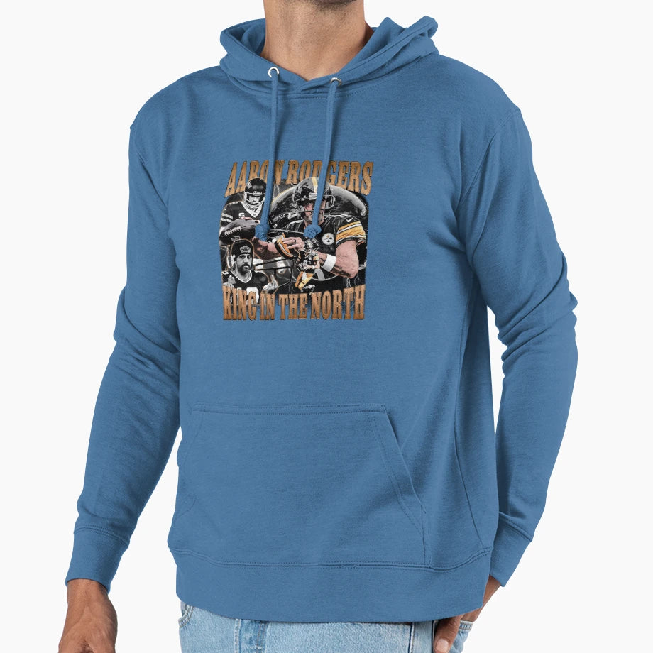AR King North Hoodie - Aesthetic Graphic Men Women - T-Shirt, Sweatshirt, Hoodie