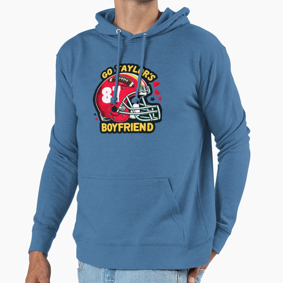 Go Taylors Boyfriend Hoodie - Custom Art Print for Adults - T-Shirt, Sweatshirt, Hoodie