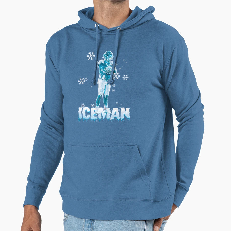 CW Iceman Chicago Football Hoodie - Unique Graphic Men Women - T-Shirt, Sweatshirt, Hoodie