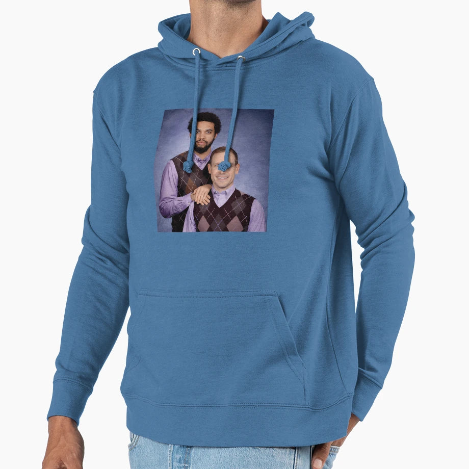 CW Ben Johnson Football Bros Hoodie - Fun Novelty Design Men Women - T-Shirt, Sweatshirt, Hoodie