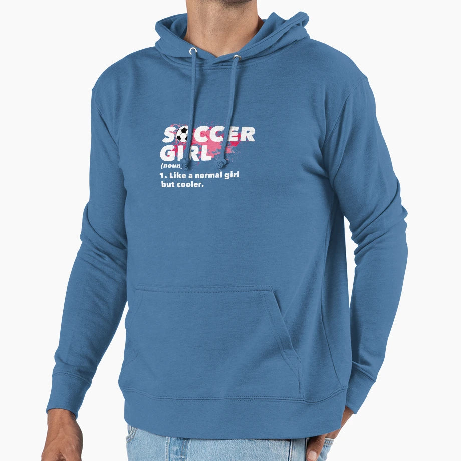 Soccer Hoodie - Aesthetic Graphic for Adults - T-Shirt, Sweatshirt, Hoodie