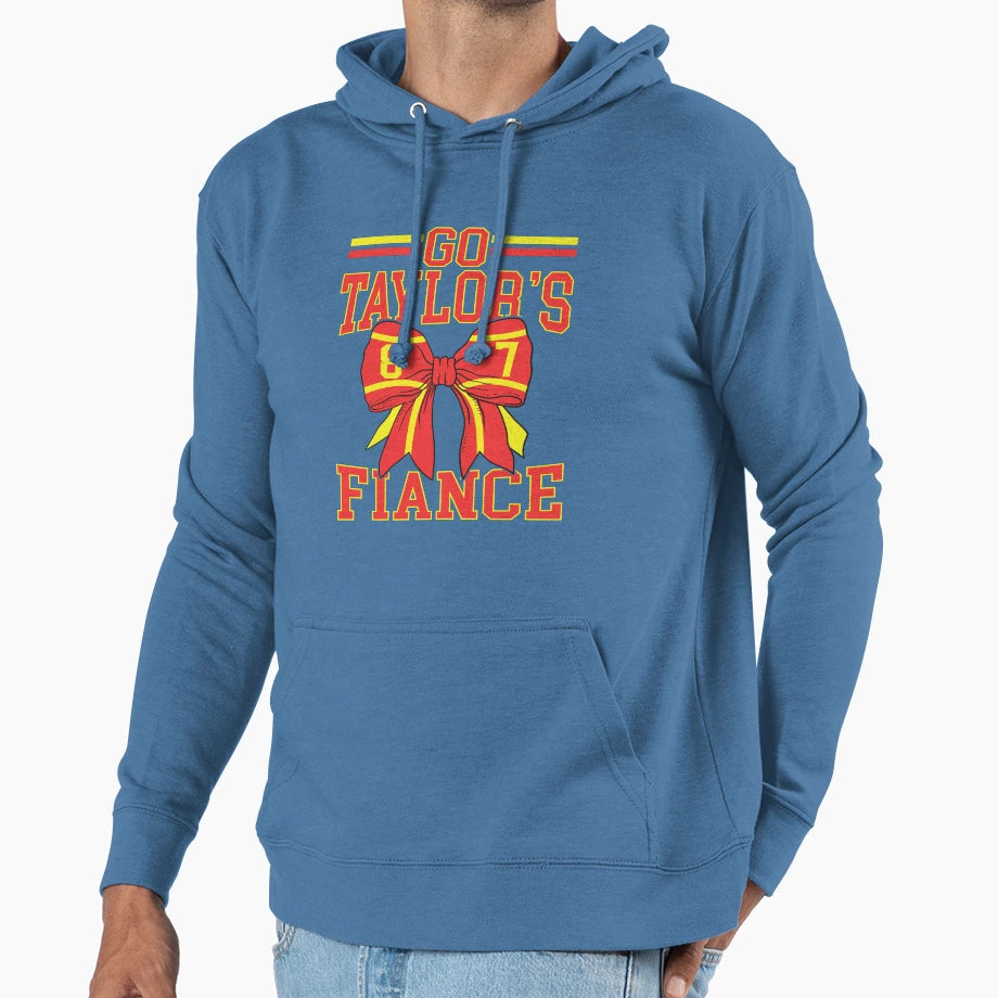 Go Taylors Fianc Engagement Coquette Hoodie - Custom Art Print for Adults - T-Shirt, Sweatshirt, Hoodie
