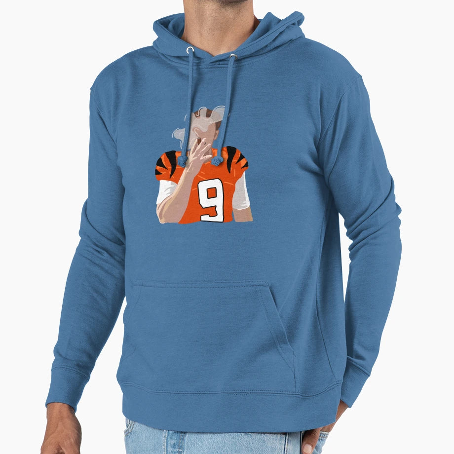 JB Smoking Cigar Hoodie - Novelty Apparel for Adults - T-Shirt, Sweatshirt, Hoodie