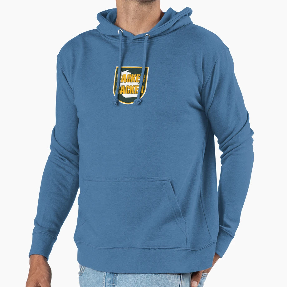 Packer Backer Green Bay Hoodie - Minimalist Print for Adults - T-Shirt, Sweatshirt, Hoodie