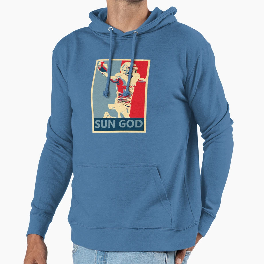 Detroit Football Amon Ra St Brown Hoodie - Fun Novelty Design Men Women - T-Shirt, Sweatshirt, Hoodie