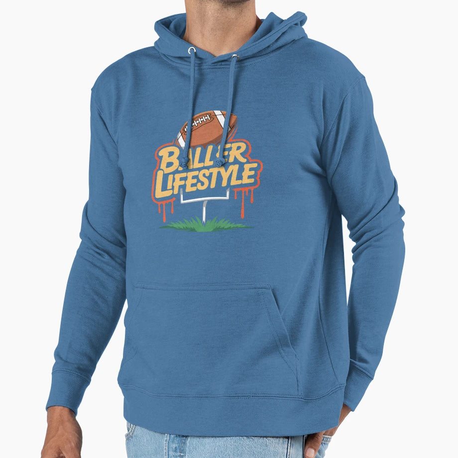 Football Lovers Sport Hoodie - Casual Everyday Wear Unisex - T-Shirt, Sweatshirt, Hoodie