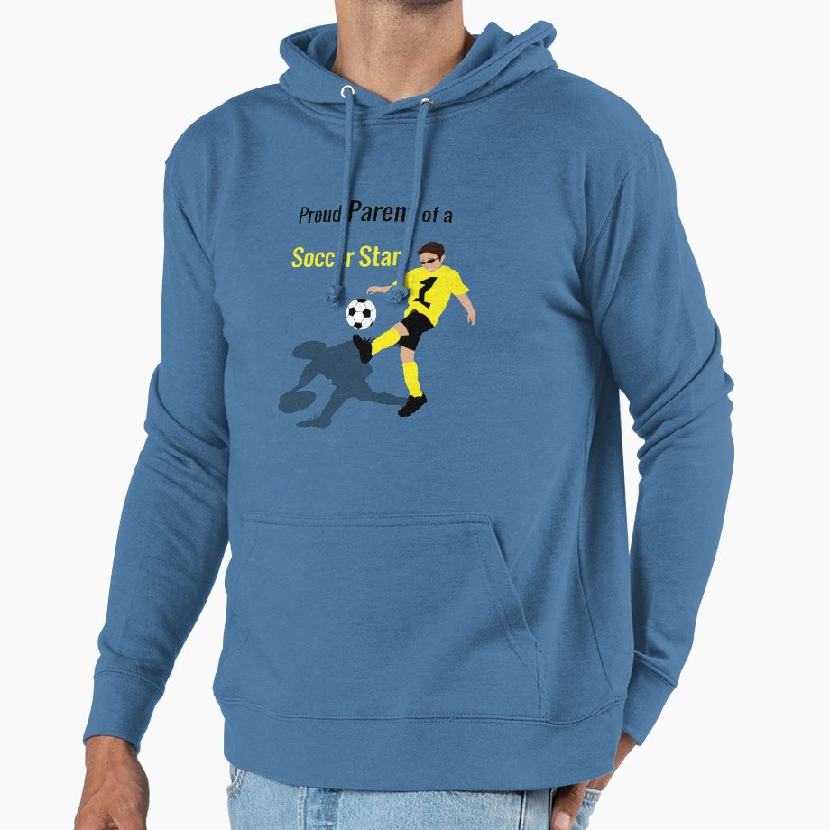 Soccer Parent Hoodie - Casual Everyday Wear for Adults - T-Shirt, Sweatshirt, Hoodie