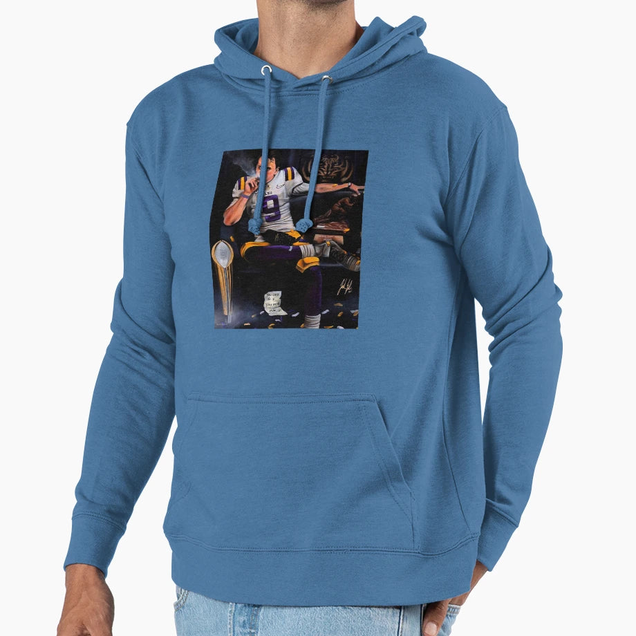 Natural Soccer League Overcome Hoodie - Novelty Apparel for Adults - T-Shirt, Sweatshirt, Hoodie