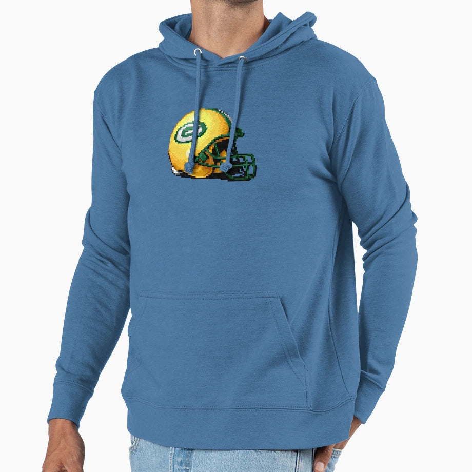 Packers Helmet Sprite Hoodie - Minimalist Print Unisex - T-Shirt, Sweatshirt, Hoodie
