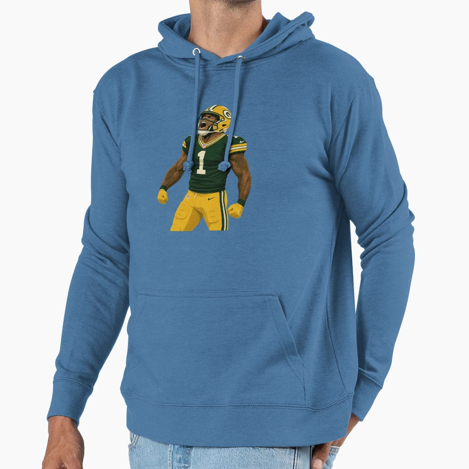 Green Gold Beast Mode Parsons Fan Art Hoodie - Streetwear Style Unisex - T-Shirt, Sweatshirt, Hoodie
