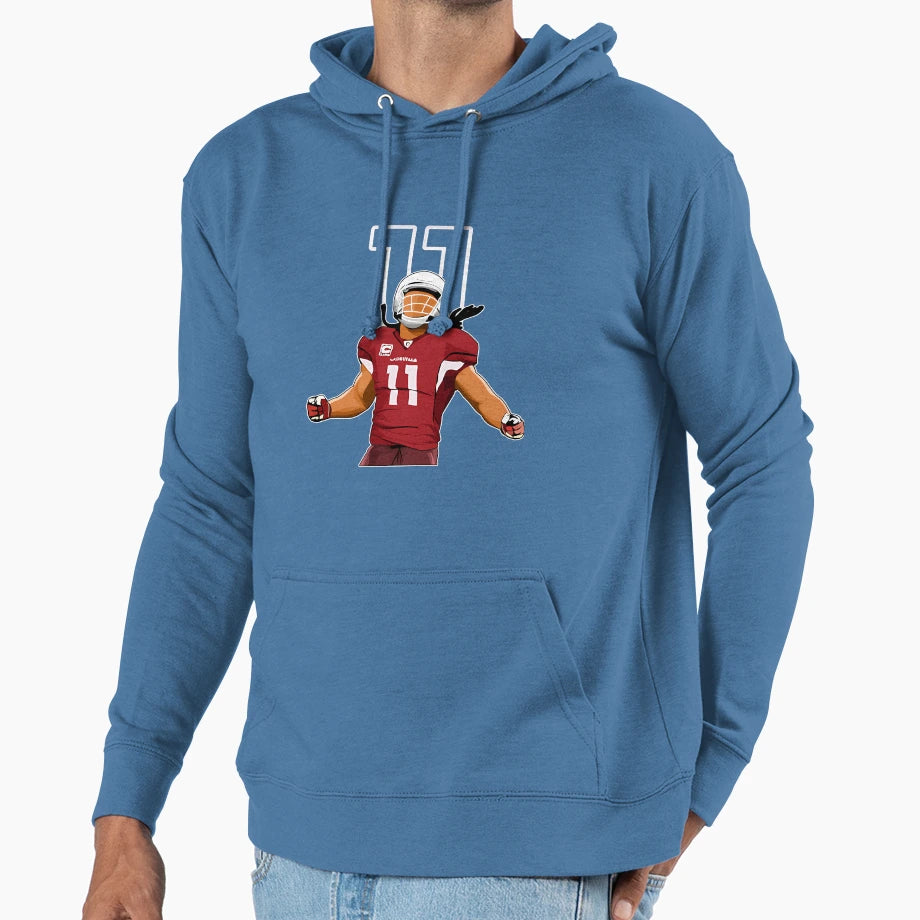 Larry Fitzgerald Arizona 11 Number Hoodie - Minimalist Print Unisex - T-Shirt, Sweatshirt, Hoodie