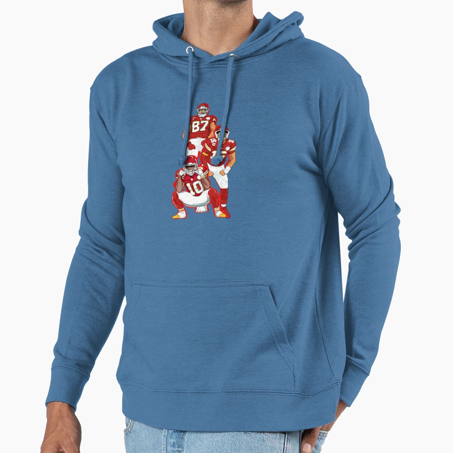 Chiefs Hoodie - Streetwear Style for Adults - T-Shirt, Sweatshirt, Hoodie