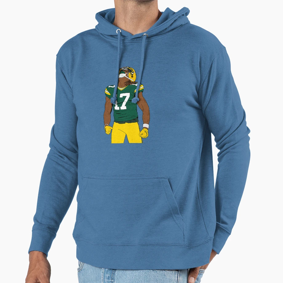 DA Green Bay Packers Hoodie - Custom Art Print Men Women - T-Shirt, Sweatshirt, Hoodie