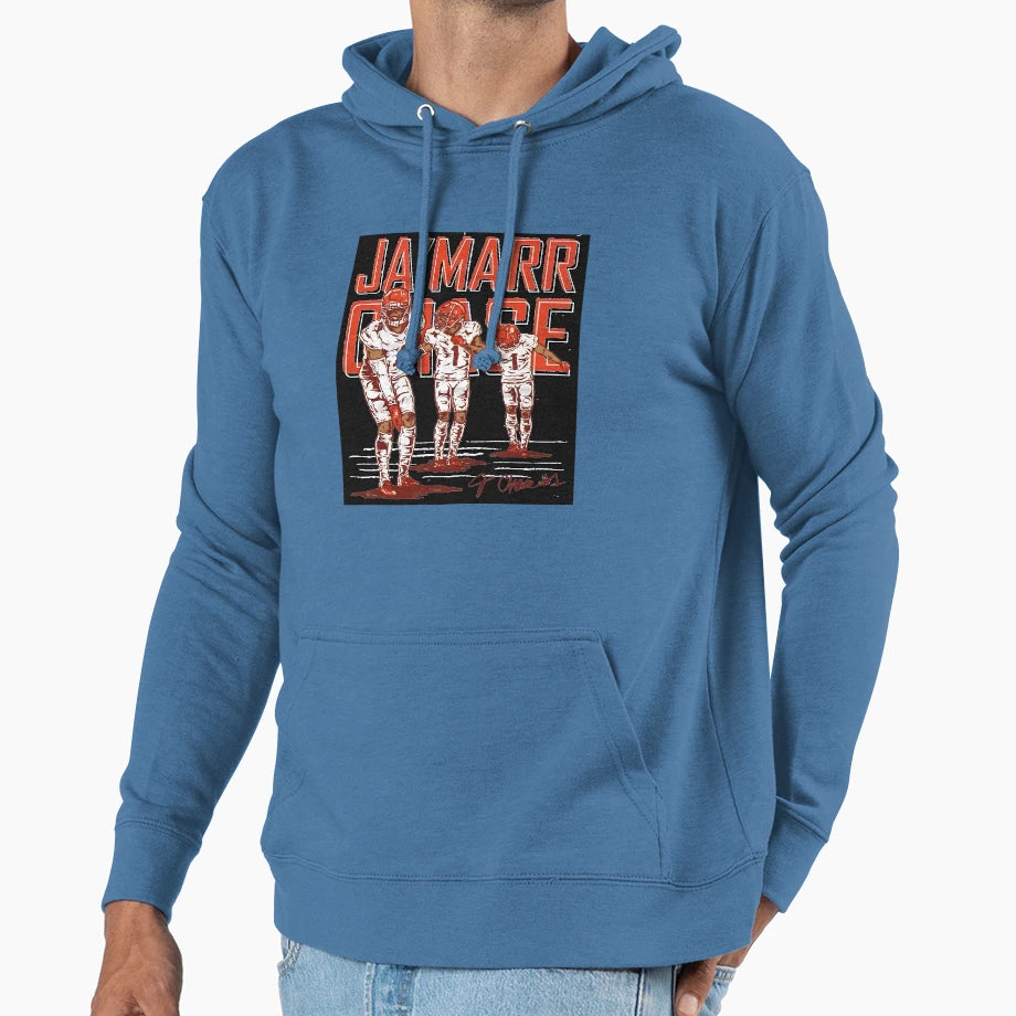 Jamarr Chase Hoodie - Minimalist Print for Adults - T-Shirt, Sweatshirt, Hoodie