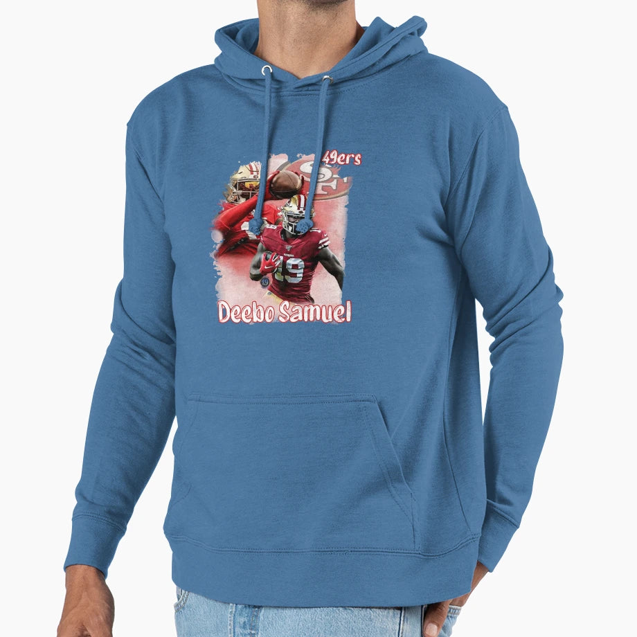 49Ers Deebo Sport Samuel Hoodie - Novelty Apparel for Adults - T-Shirt, Sweatshirt, Hoodie