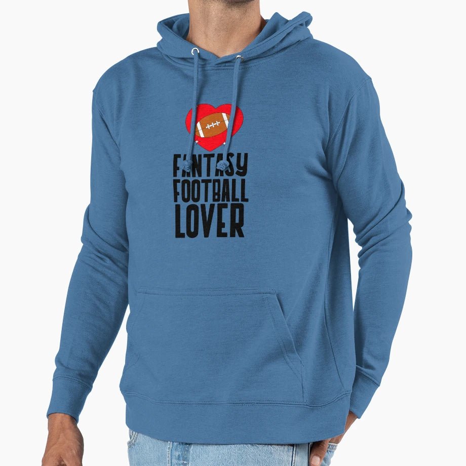 Fantasy Football Lover Hoodie - Trendy Graphic Unisex - T-Shirt, Sweatshirt, Hoodie