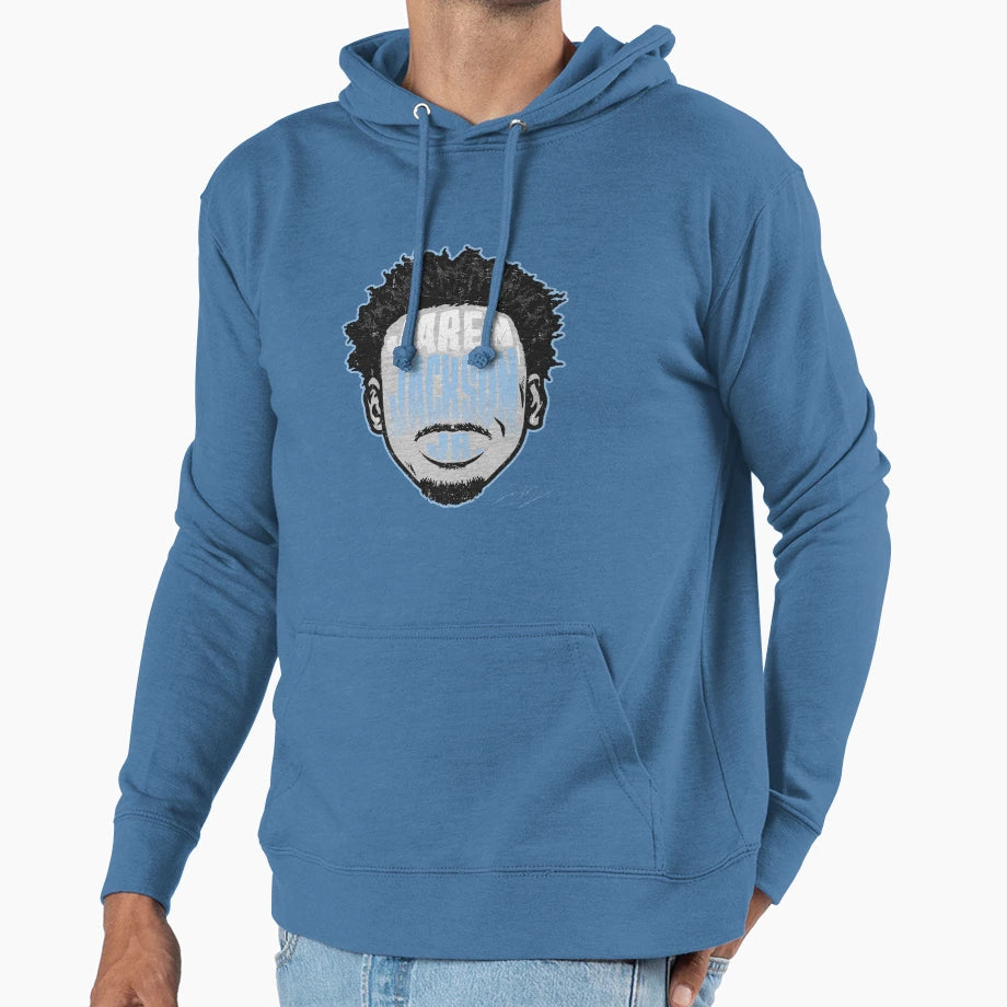 Jaren Jackson Jr Player Silhouette Hoodie - Fun Novelty Design Men Women - T-Shirt, Sweatshirt, Hoodie