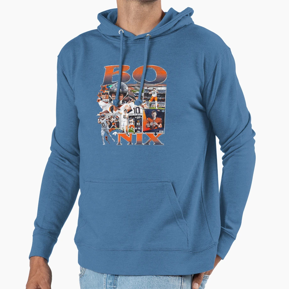 Bo Custom Nix Denver Hoodie - Custom Art Print Men Women - T-Shirt, Sweatshirt, Hoodie