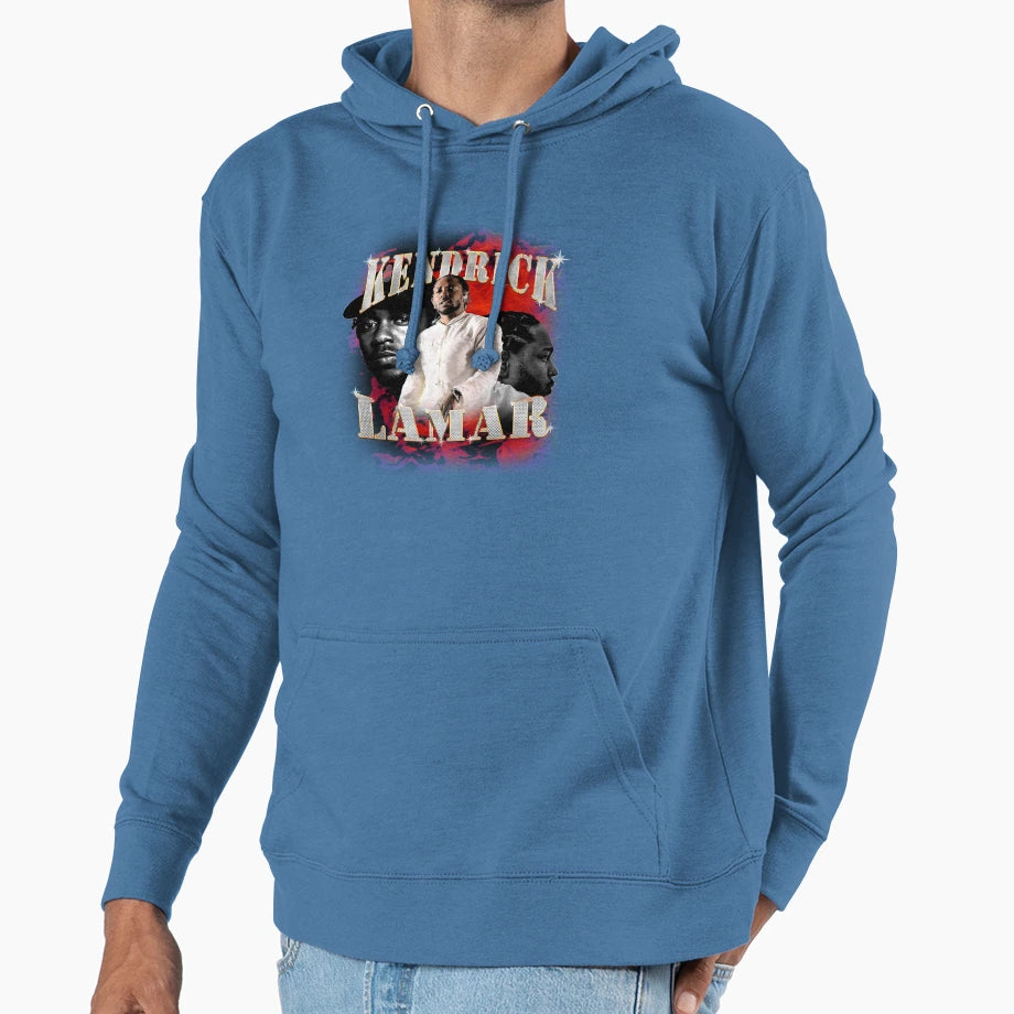 Kendrick Lamar 90S Bootleg Hoodie - Novelty Apparel Unisex - T-Shirt, Sweatshirt, Hoodie
